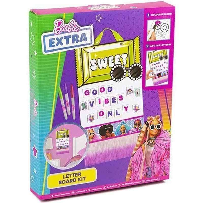 BARBIE LETTER BOARD KIT #